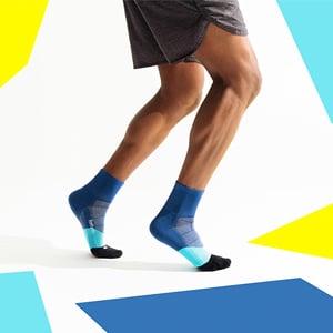 Walk this Way: A Bold and Vibrant Take on Feetures Socks by Studio Dispatch